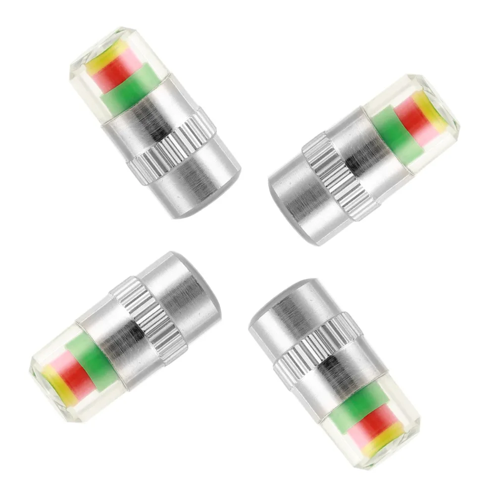 

4PCS/SET Mini Useful Car Track Sensor Safety LED Universal Car Diagnostic Tools Indicator Alert Tire Pressure Monitor Valve
