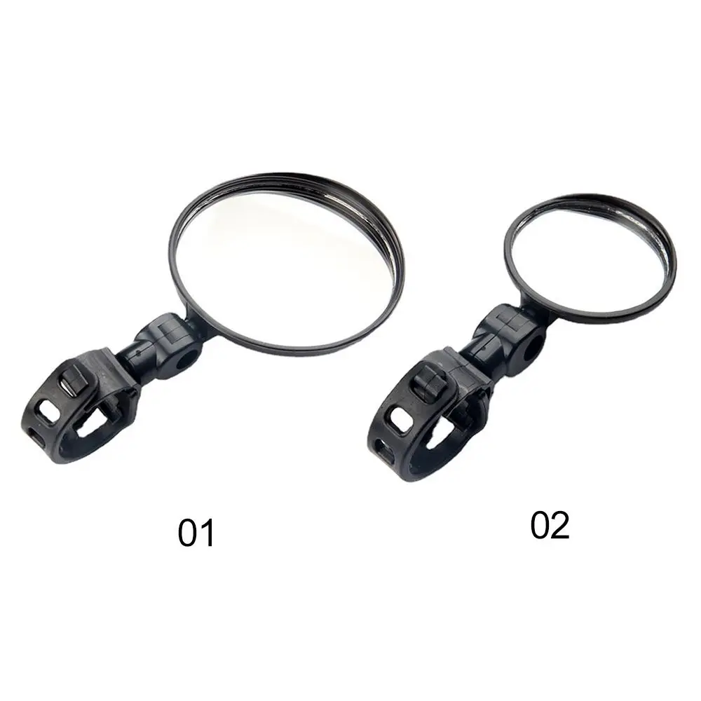 Motorcycle Mirror 1Pcs Rotating Side Mirrors Mirror Spoiler Rear View Mirrors Motorcycle Rearview Mirror Rear View 360 Rotation Round
