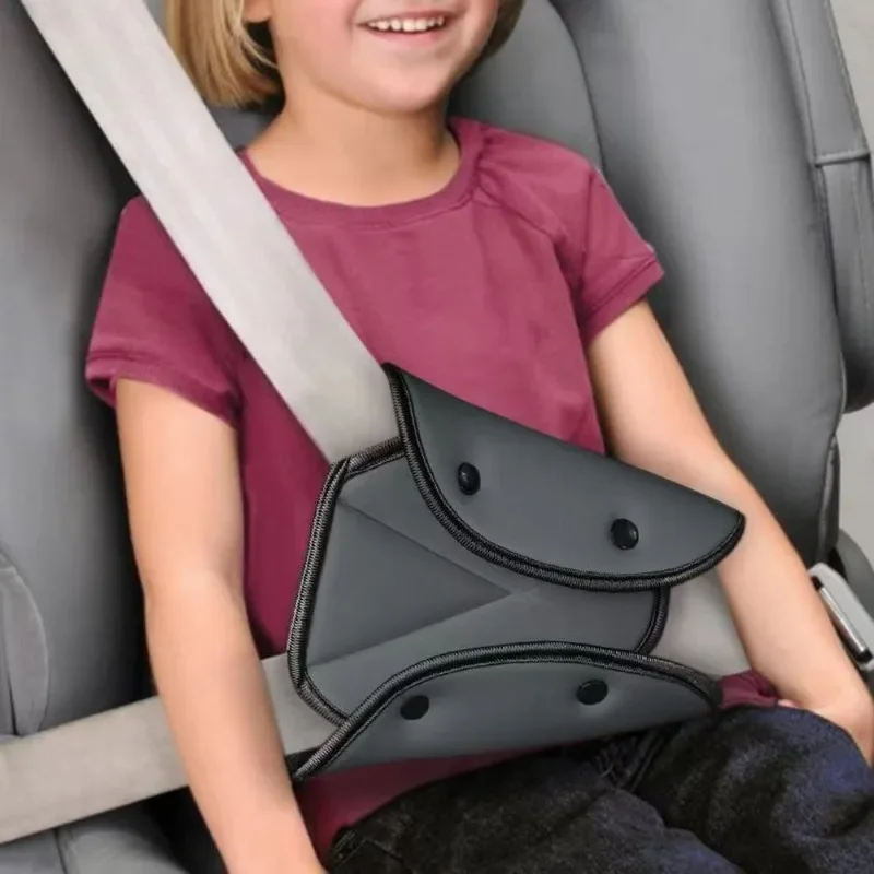 Child Seat Belt Baby Shoulder Cover Seat Belt Positioner Child Seatbelt Adjustment Holder Car Anti-Neck Neck for Kids Safety