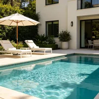 Piscine hors sol personnalisée en acier galvanisé robuste, portable pour la famille 3