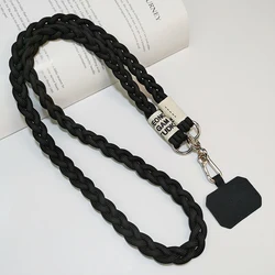 Outdoor Sports Braided Crossbody Phone Lanyard - Durable & Versatile Neck Strap (D)