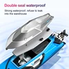 50CM Large Racing 70KM/H High Speed RC Boat 2.4G 200M Capsized Reset Dual Waterproof Smart Alarm Remote Control Boat Speedboat 5
