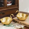 European style light luxury brass creative swan storage bowl tea table snacks dried fruit tray decorative ornaments jewelry dish 1