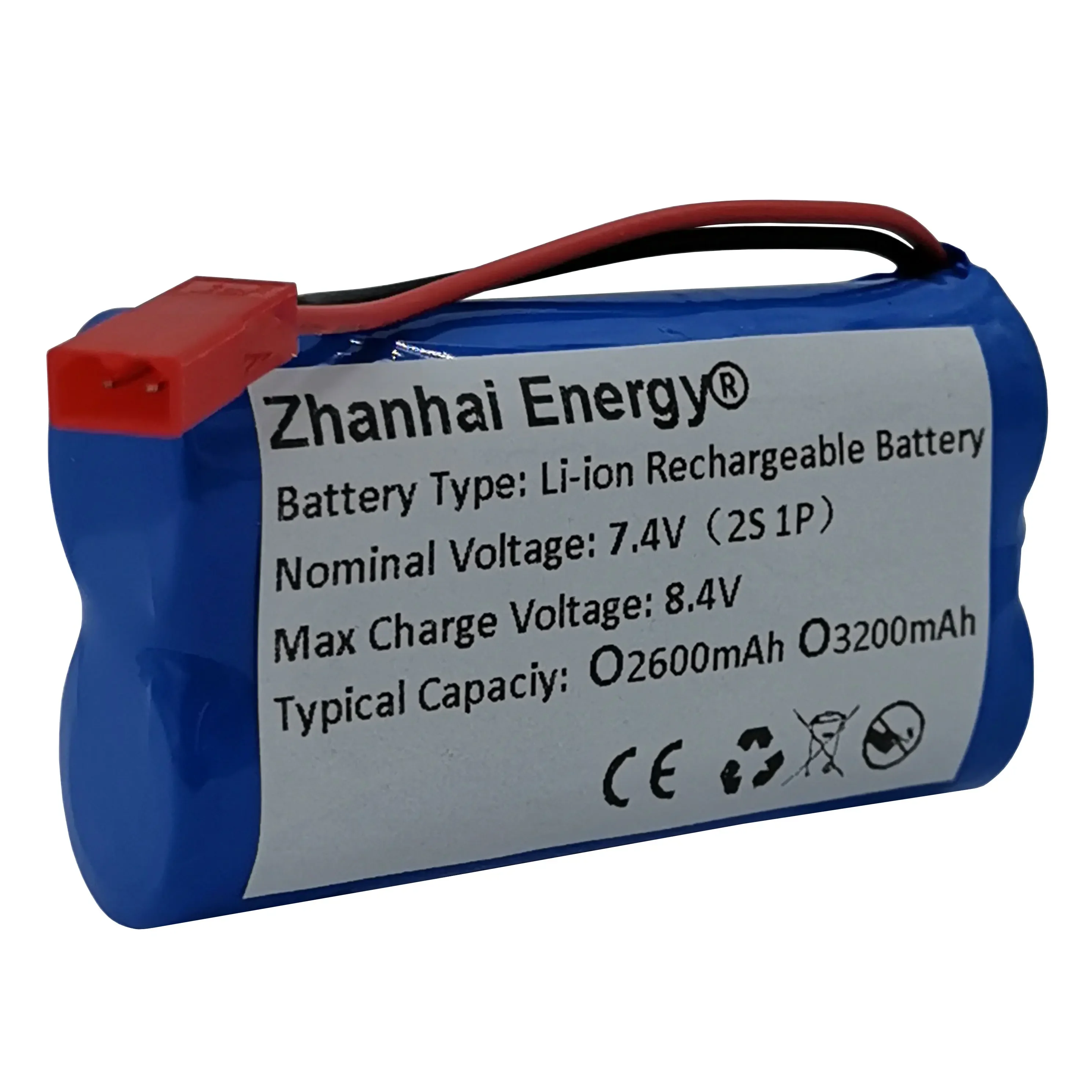 

7,4 V 2600mAh 3200mAh 18650 литий-ионный перезаряжаемый аккумулятор Для 7,4 V все инструменты резервная батарея Новый доступен для оптовой продажи