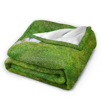 World Of Moss Blanket, Facecloth Blanket Popular Gift Birthday Gift Blanket Multi Size 2