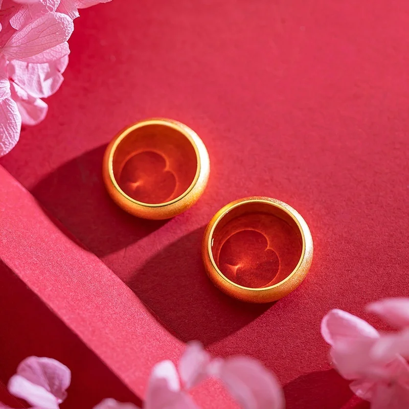Kiss&flower Ri158 Fine Jewelry Wholesalefashion Couple