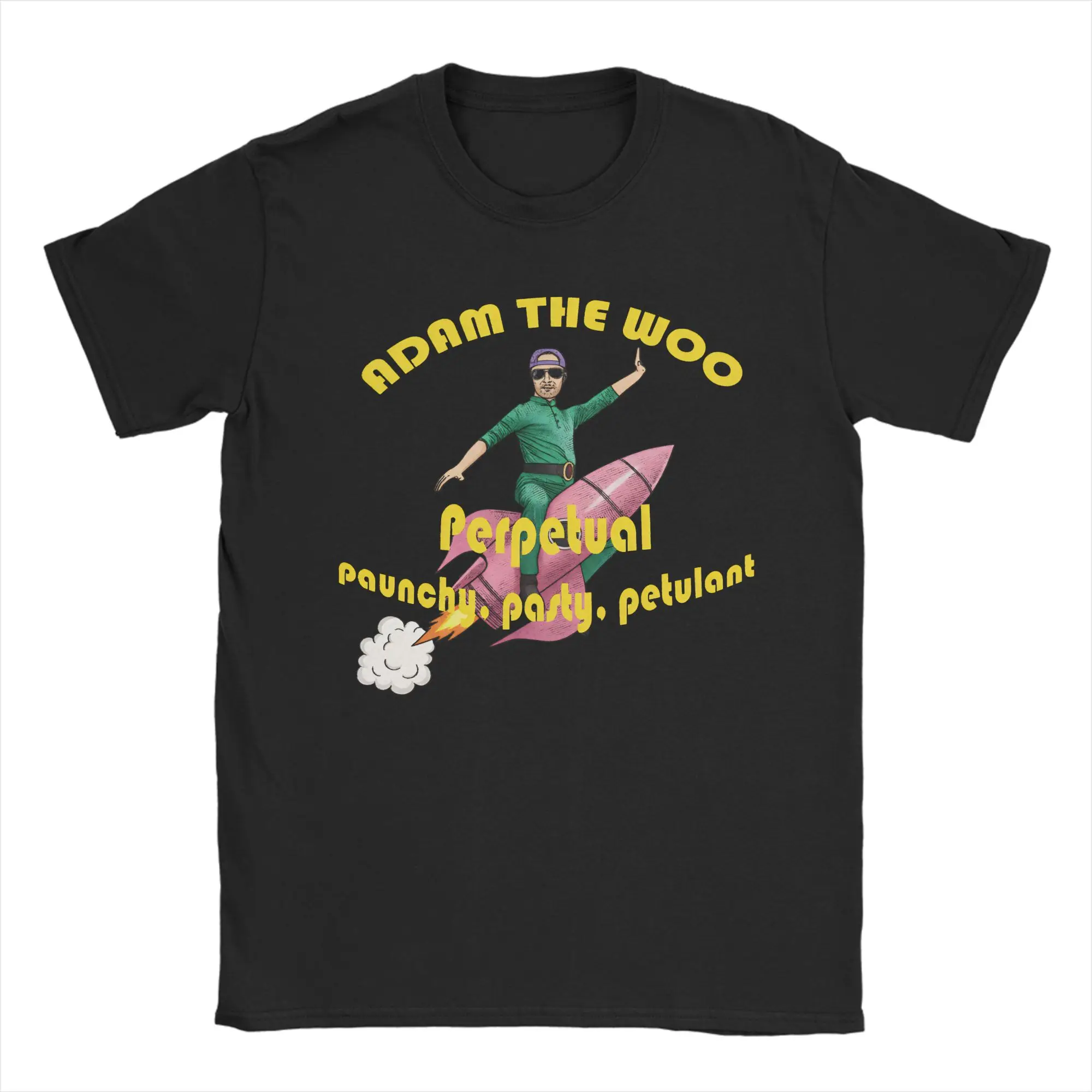 Adam The Woo  Go Find Somewhere Else to Do It! T Shirt Summer  Hip Hop T-Shirts Mens 100% Cotton Clothing Short-Sleeve Tops