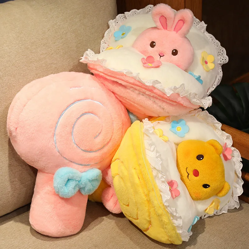 

Мультяшные милые фигурки животных, цветок, кролик, свинья, кукла медведя, большой леденец, держатель цветов, искусство