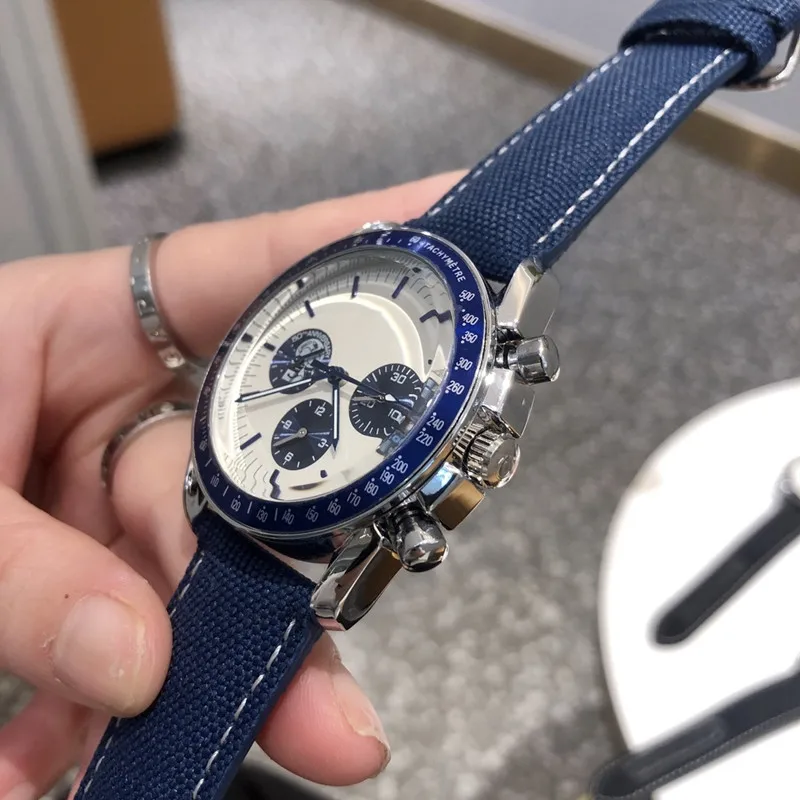 2022 Top Brand Luxury Watch for Men Luminous Calendar Chronograph Men's Relogio Masculino Quartz Watch