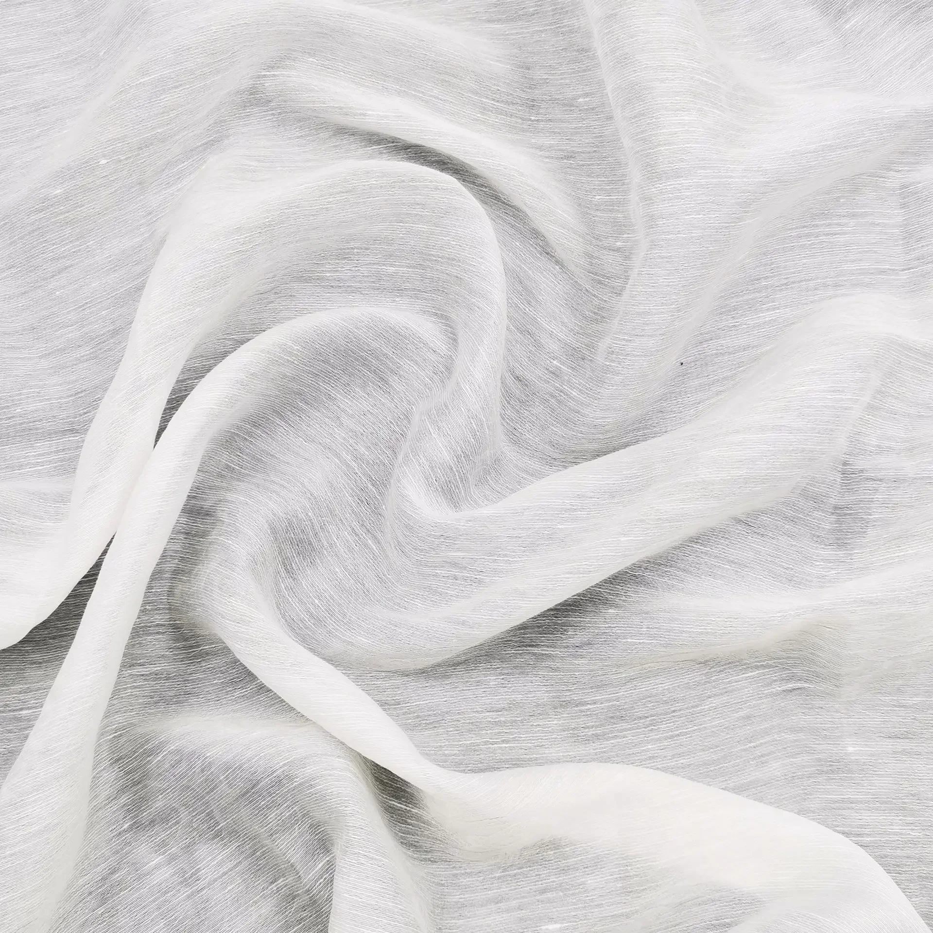 ZP12-L33 Jacquard Fabric Real Silk and Linen Blend Cloud Pattern for Women's Clothing Ideal for Spring and Summer Shirts Dre