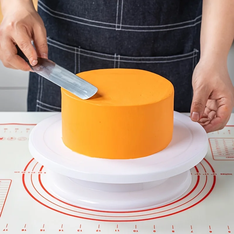Professional Cake Decorating Kit Baking Set With Cake Turntable Icing Piping Tips Frosting Pastry Tools Reusable Bags baking supplies,cake tools,cake decorating kit
