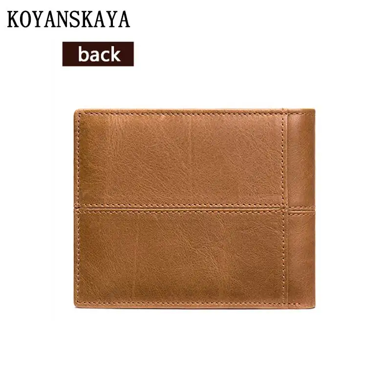 RFID Anti Theft Leather Men's Wallet,Wallet,Coin Purse,Keypack，Card Package,Head Layer Cowhide Multiple Card Positions