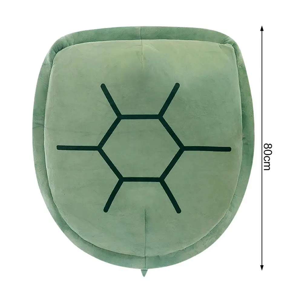 Wearable Turtle Shell Pillow PP Cotton Full Filling Soft Removable Kids Adults Gift Stuffed Animal Costume Plush Toy Home Decor 6