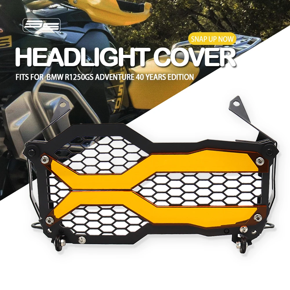 GS 1250 adventure 2024 Motorcycle Headlight Guard Grille Cover Fit FOR BMW R1250GS ADV GSA1250 2023-2019