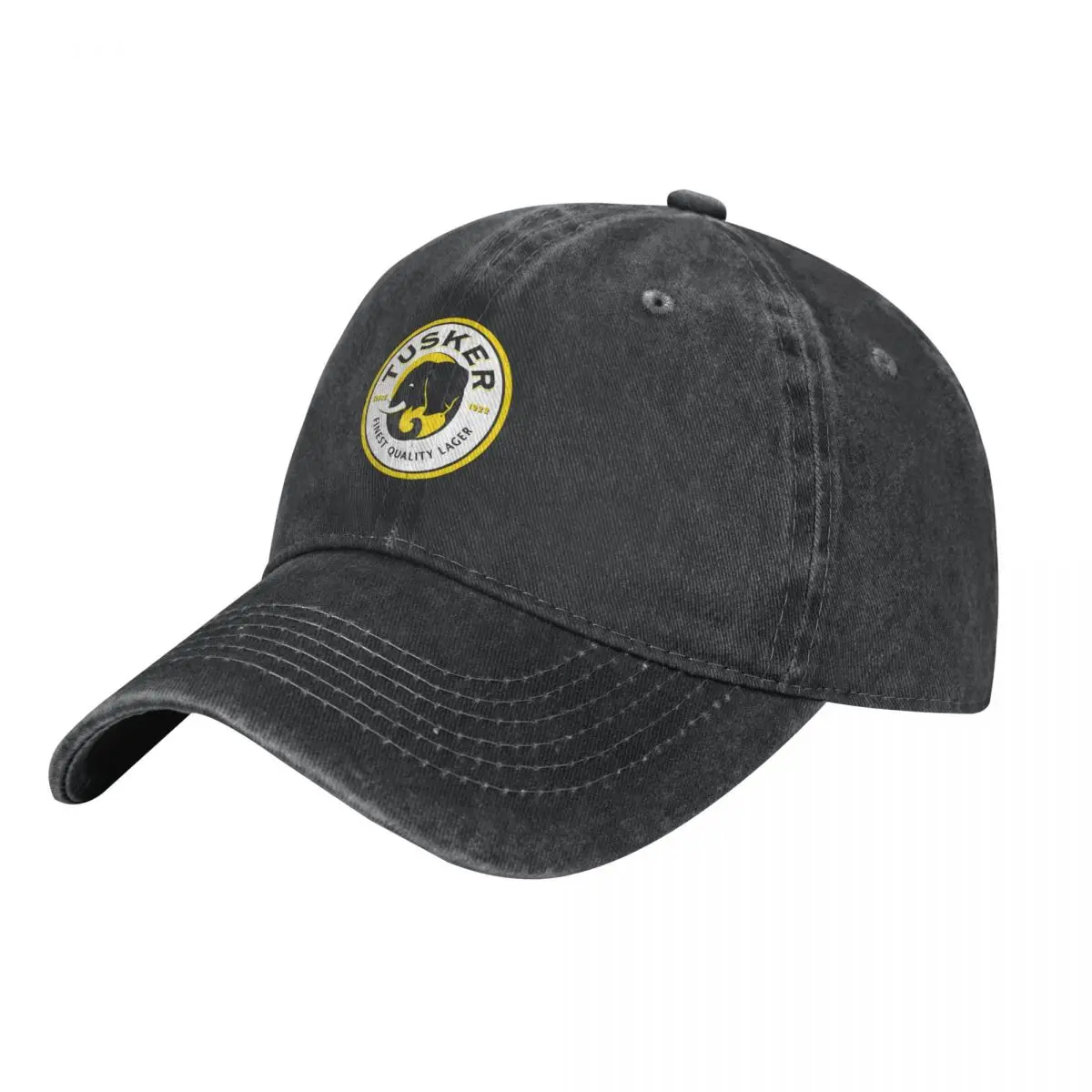 

Tusker lager logo classic t shirt Cowboy Hat Fluffy Hat Gentleman Hat Military Cap Man Female Men's