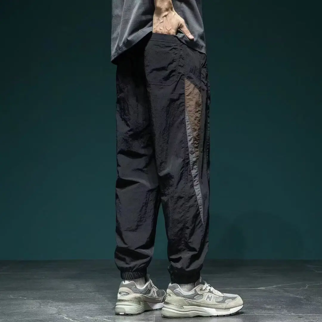 Werkbroeken voor heren Losse voeten Casual lente en herfst Veelzijdige persoonlijkheid harembroek