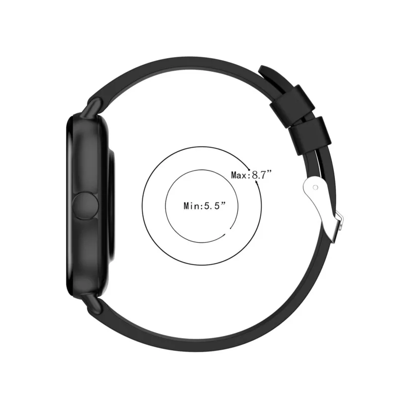 Silicone band For Amazfit GTS/GTR-4-3-2-2e-GTS2-Mini-Pro/stratos 2-3 Bracelet huawei/Amazfit bip U-S-3-Pro 20mm/22mm watch strap