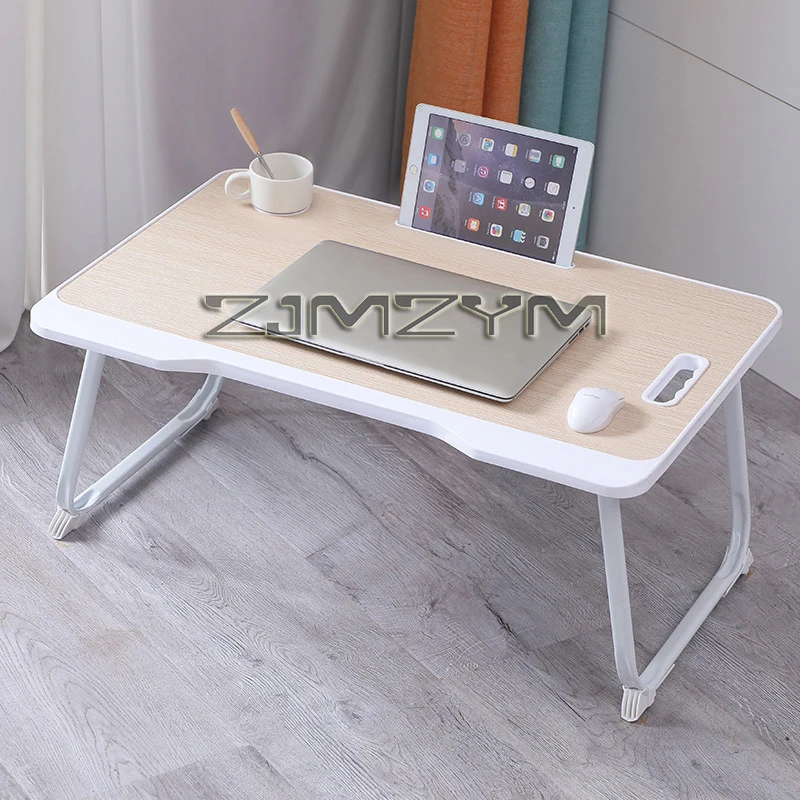 Multi-functional Dormitory Study Table Bedroom Balcony Sitting Desk Foldable Small Table Bed Desk Laptop Computer