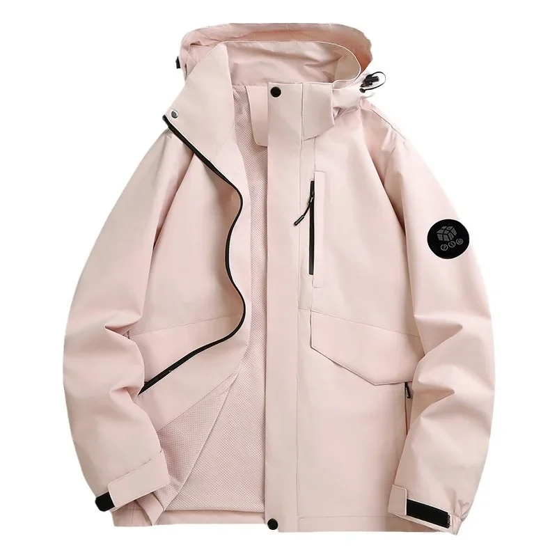 Spring And Autumn New Outdoor Thin Women's Trendy Brand Windproof Waterproof Loose-Fit Travel Worksuit Mountaineering Suit