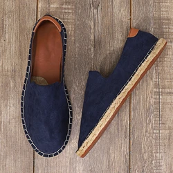 Popular Espadrilles for Men Classics Casual Shoes Man Espadrilles 2023 Autumn New Men's Sneakers Retro Loafers Big Size 45 46 47