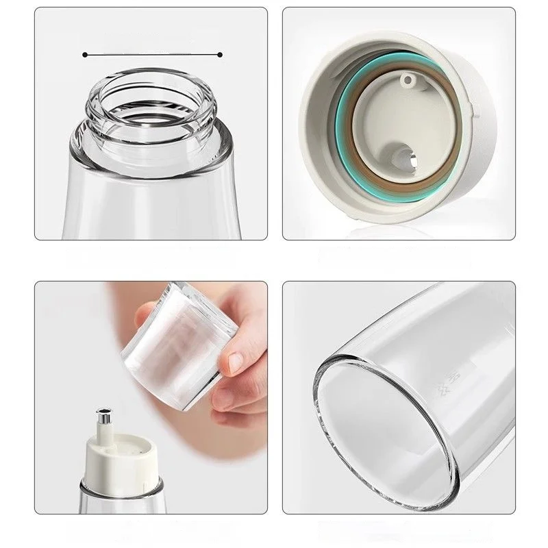 Glass Oil Pot Seasoning Bottle Olive Vinegar Sauce Barbecue Spray Oven Cooking oil spray bottle condiment squeeze bottles seasoning jars