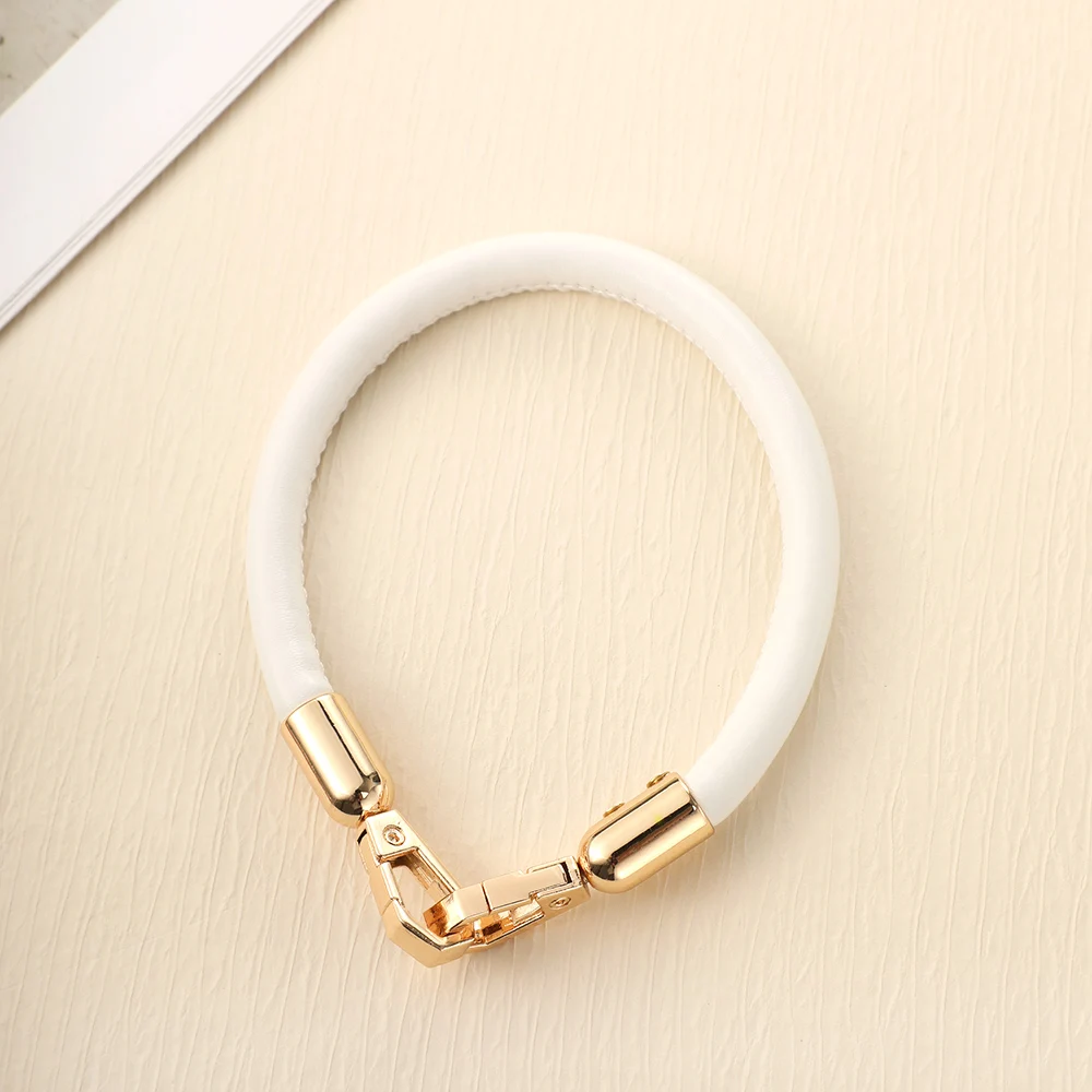 30/40/60cm Soft Leather Shoulder Bag Strap Short Bag Handles DIY Replacement Purse Belt Handbag Strap Solid Bag Accessories New