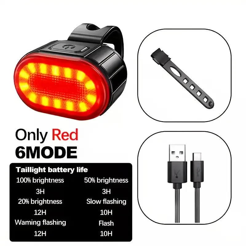 ตัวเลือกสินค้า ไฟหน้าจักรยาน LED ชาร์จได้ กันน้ำ เบาสบาย