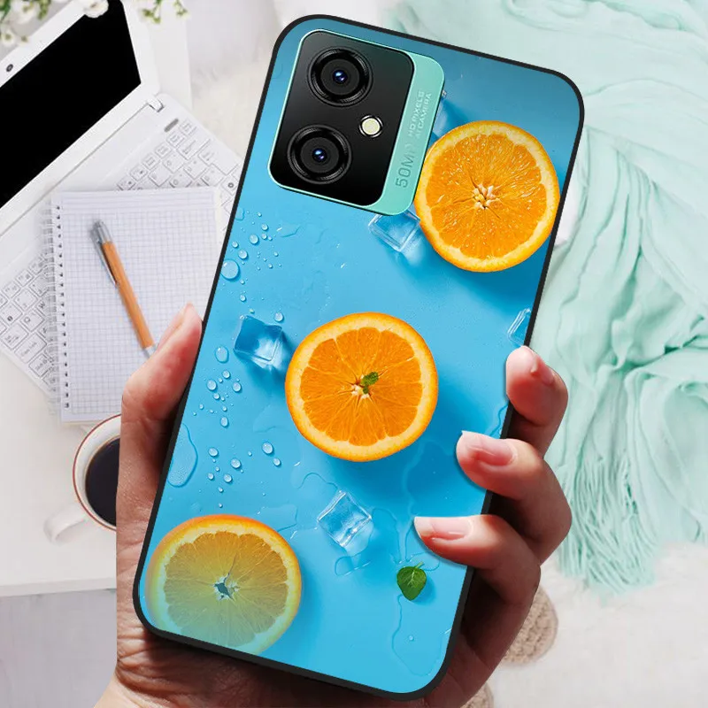 Silicone Soft Lions Cat Black Bumper Protective Case Cover