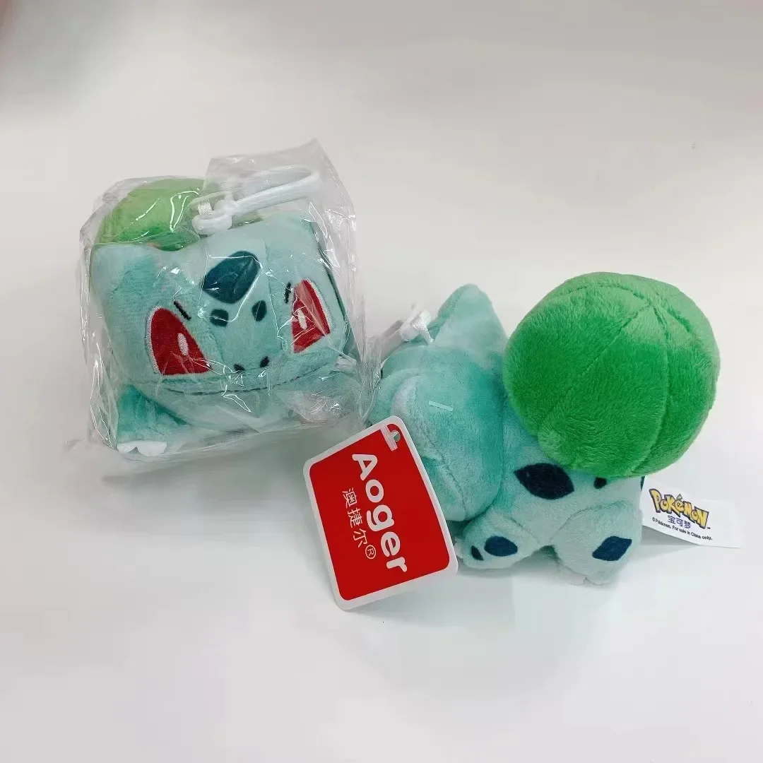 Pokemon Squirtles Charmanders Bulbasaurs Plush Doll 12cm Pendant Stuffed Pendant Keychain Plush Gift Toy 10PC/lot plush toy plush doll plush keychain key chain