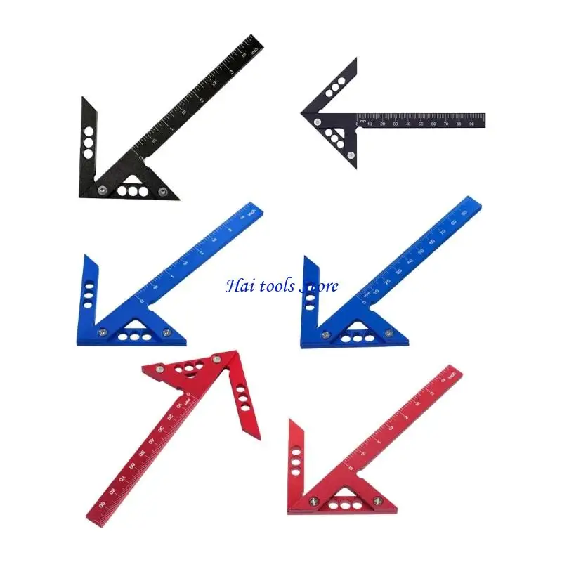 X37E 강력한 알루미늄 목공 측정 도구 목공 프로젝트에 적합한 고정밀 목공 센터 파인더