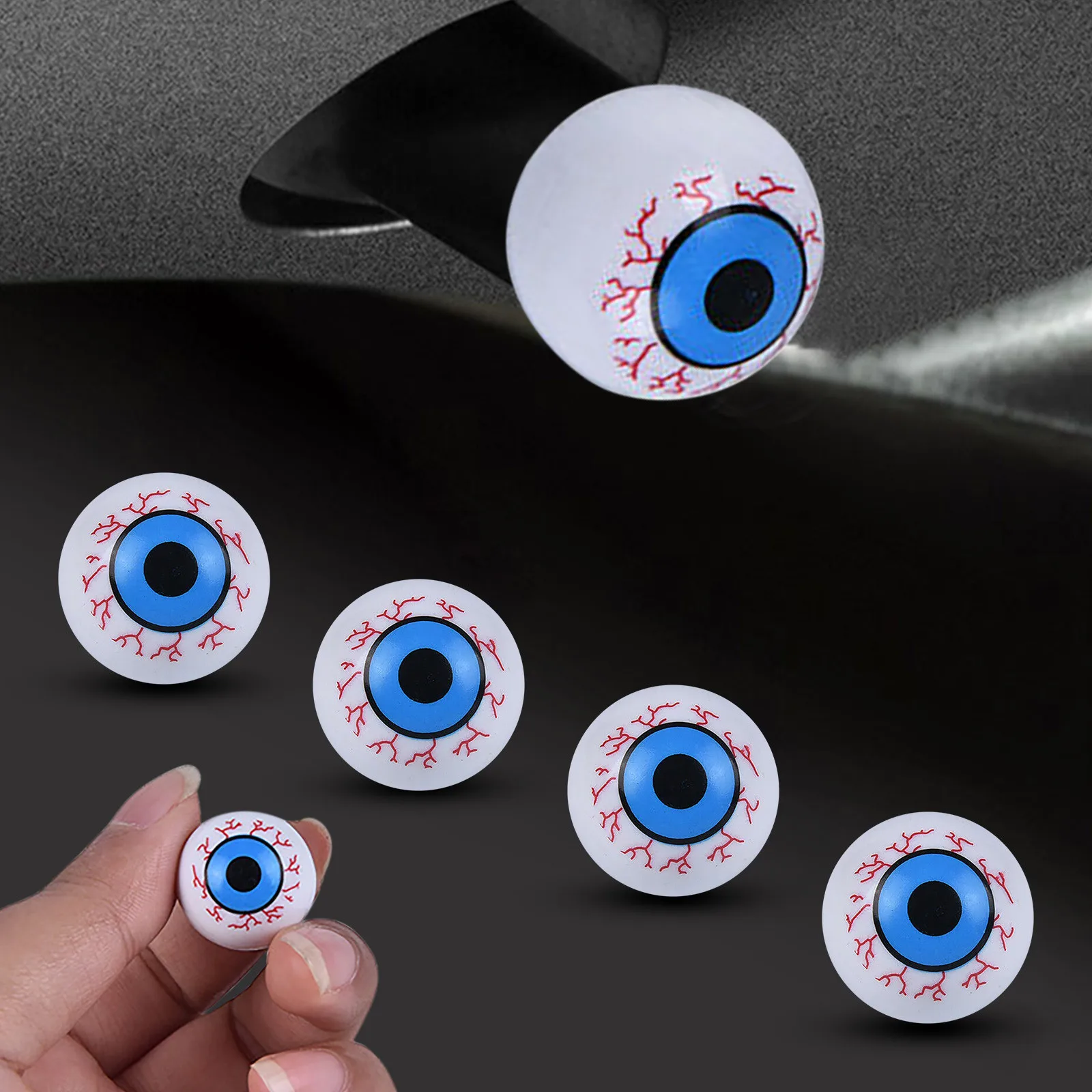 Car Accessories Interior Caps4 Valves Stem Pack Tire CapsUniversal Cover Rhinestones Stem Handmade Car Accessories for Moms
