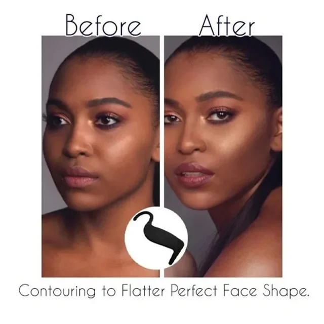 Perfect Contour Curve Stencil Eyebrow Shaper Makeup Tools Eyeliner Cards Face Cheek Nose Makeup Model Beauty Make Up Accessories 3