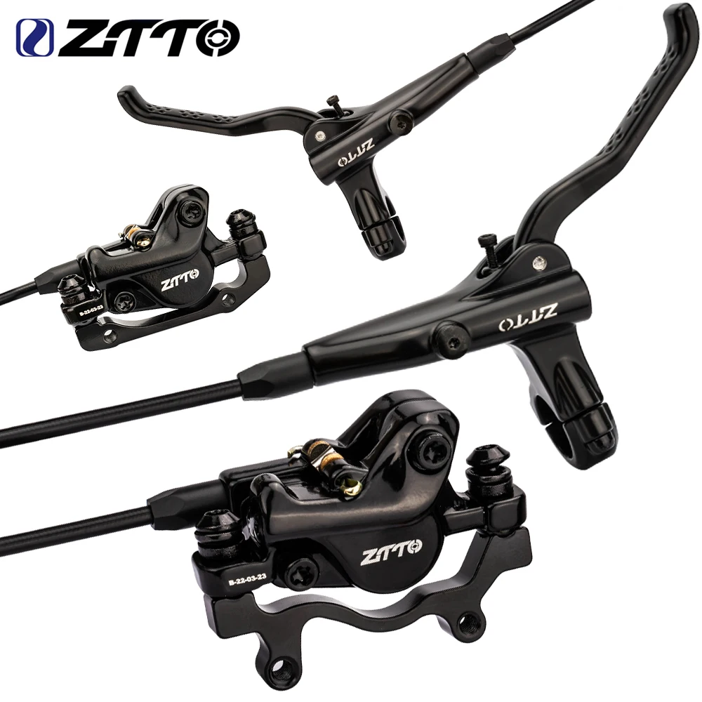 ZTTO MTB Bicycle Hydraulic Disc Brake 2 Piston XC Trail Calipers Metal