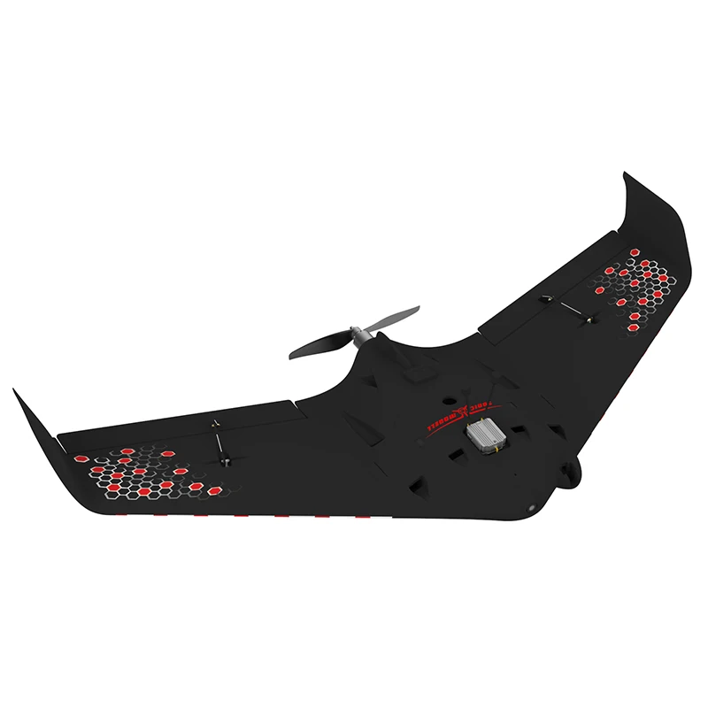 Avion RC EDF 70mm KIT Jaune 6S 12Blade PNP Volant