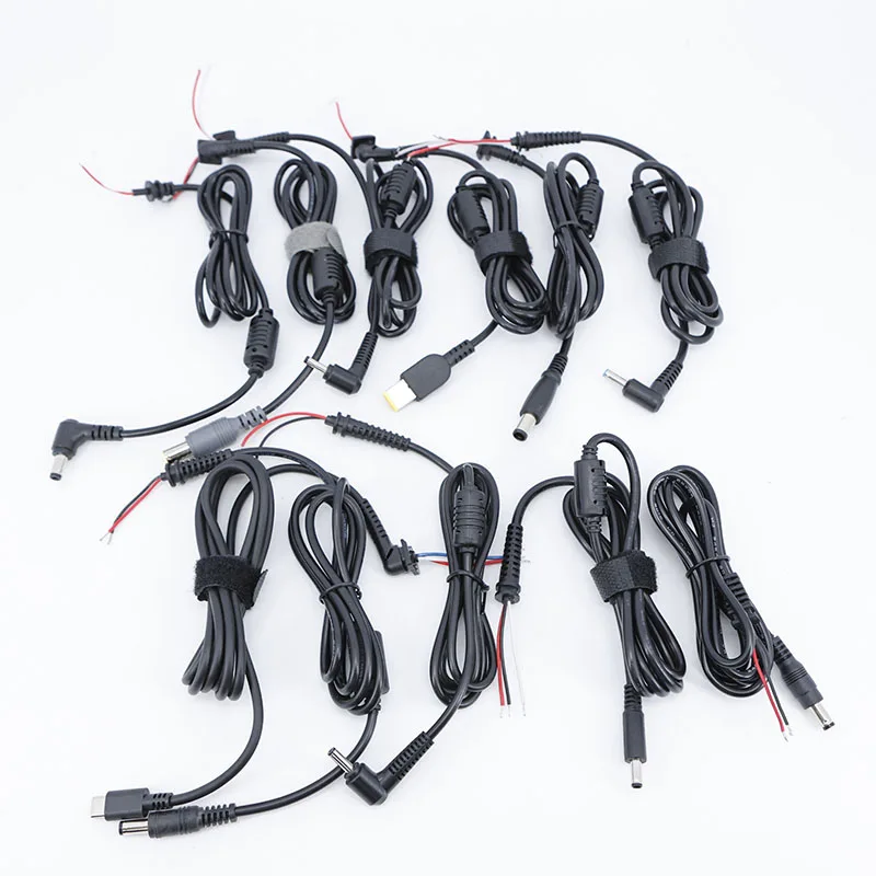 20AWG 5A DC 전원 케이블 코드 커넥터 5.5x2.5 4.5x3.0 7.9 7.4x 5.0 4.0x1.7mm 잭 플러그 충전기 어댑터 공급 장치 (PC, 노트북 N6용)