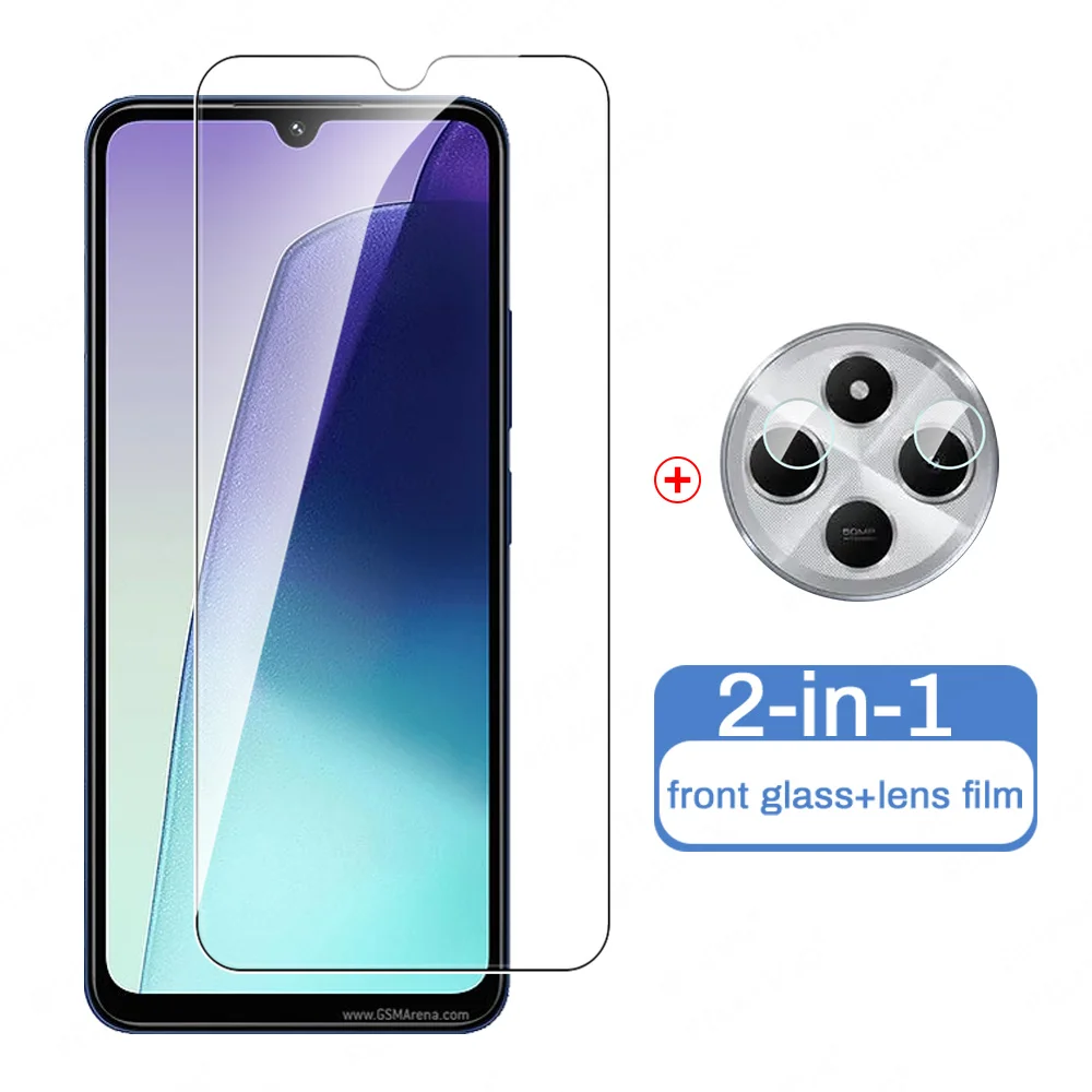 6-in-1 HD Tempered Glass Screen Protector with Camera Film