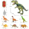 Remote Control Dinosaur Toy Spray Walking Tyrannosaurus Rex Roaring LED Light Children Dinosaur Toy Boy Girl Birthday Gift 5