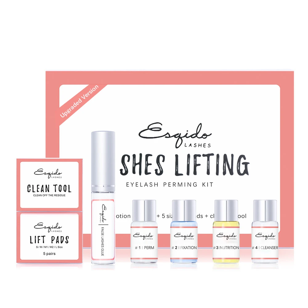 Lash Lift Kit Long Lasting Eyelash Lifting Perming Lotion Fixation Glue Curly Lasher Beauty Salon Home Use Pro Kit Eyelash
