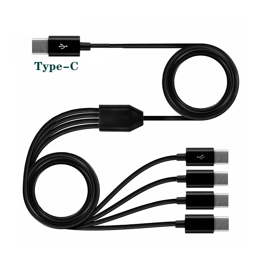 Enhanced Product Title:  
Multi-Port Type-C to USB-C Fast Charging Cable Splitter - 1.5m/0.5m Lengths for Smartphones & Tablets
