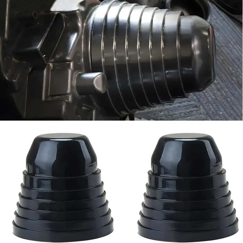 70-100MM Universal Housing Dust Covers for LED Headlight Bulb Universal Adjustable Rubber Seal Cap Fit Head Light H1 H3 H4