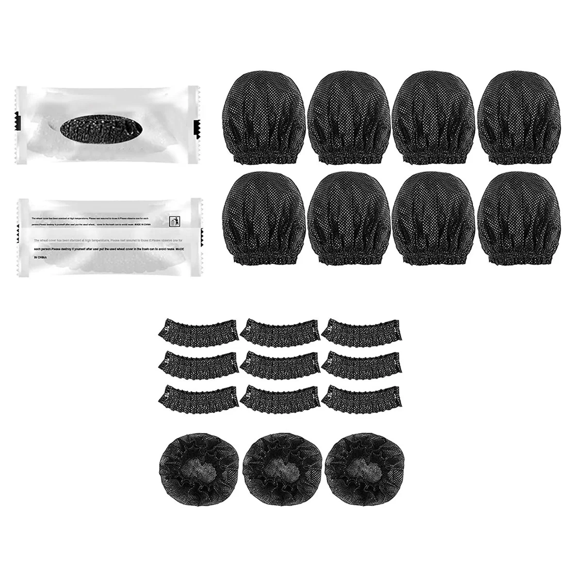 

Одноразовые Чехлы для микрофонов, Нетканые Одноразовые Чехлы для микрофонов для конференций, концертов, залов записи, KTV, 400 шт.