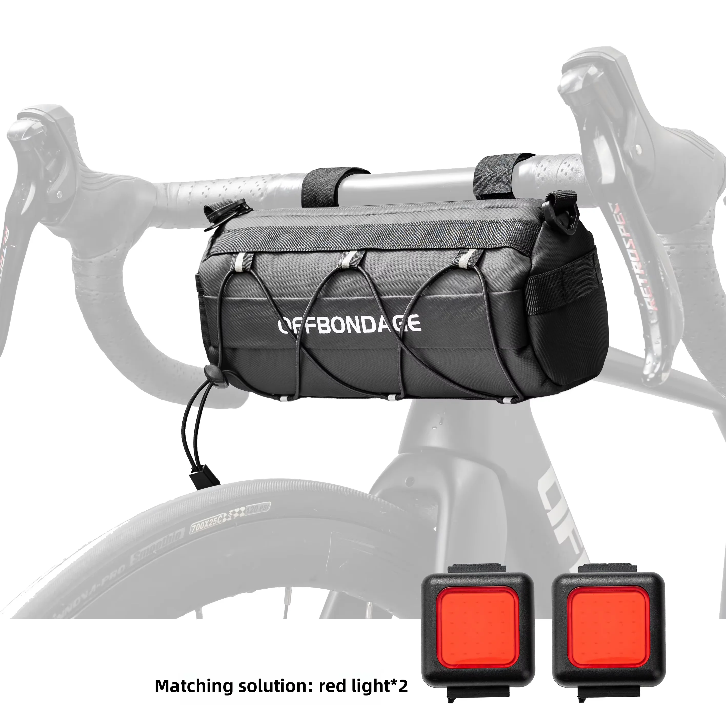 Enhanced Waterproof Multifunctional Bike Front Bag - Large Capacity Storage