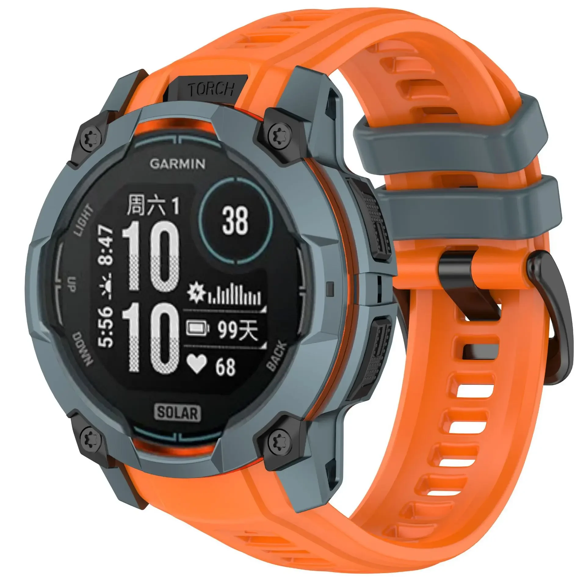 Durable Silicone Smart Watch Band Bracelet - 22mm/26mm Strap Accessory