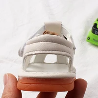 Summer Cooling Sandals for Baby Boys Girls Non-slip Soft Soled Shoes for Newborn Cute Bear Pattern Toddlers Sandals Slippers 4