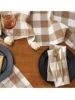 6Pcs 40x40cm Multicolor Plaid Pattern Napkin Table Decoration Napkin For Wedding Parties and Everyday Use