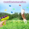 Funny Cat Toys Creative Turnip Gun Reusable Foam disc  Pet Hunting Interactive Toy Dog Cat Pet Supplies 6