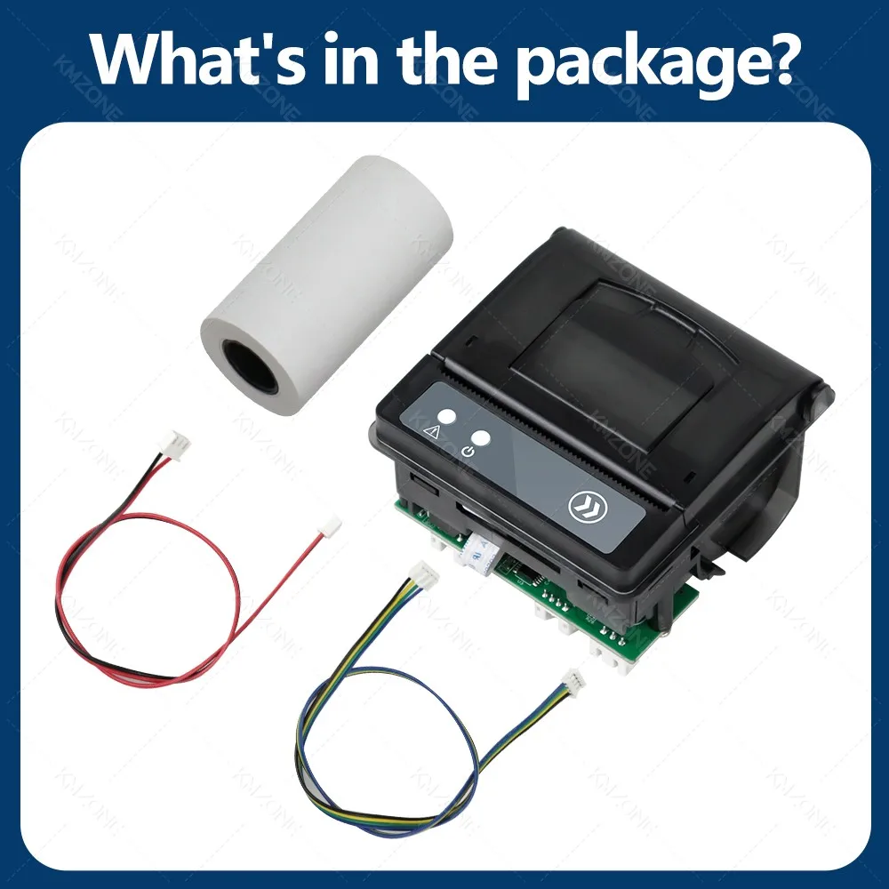 USB/RS232/TTL 인터페이스 포트 미니 내장형 열전사 프린터 패널 58mm 영수증 티켓 청구서 인쇄 DC 5-9V 기계
