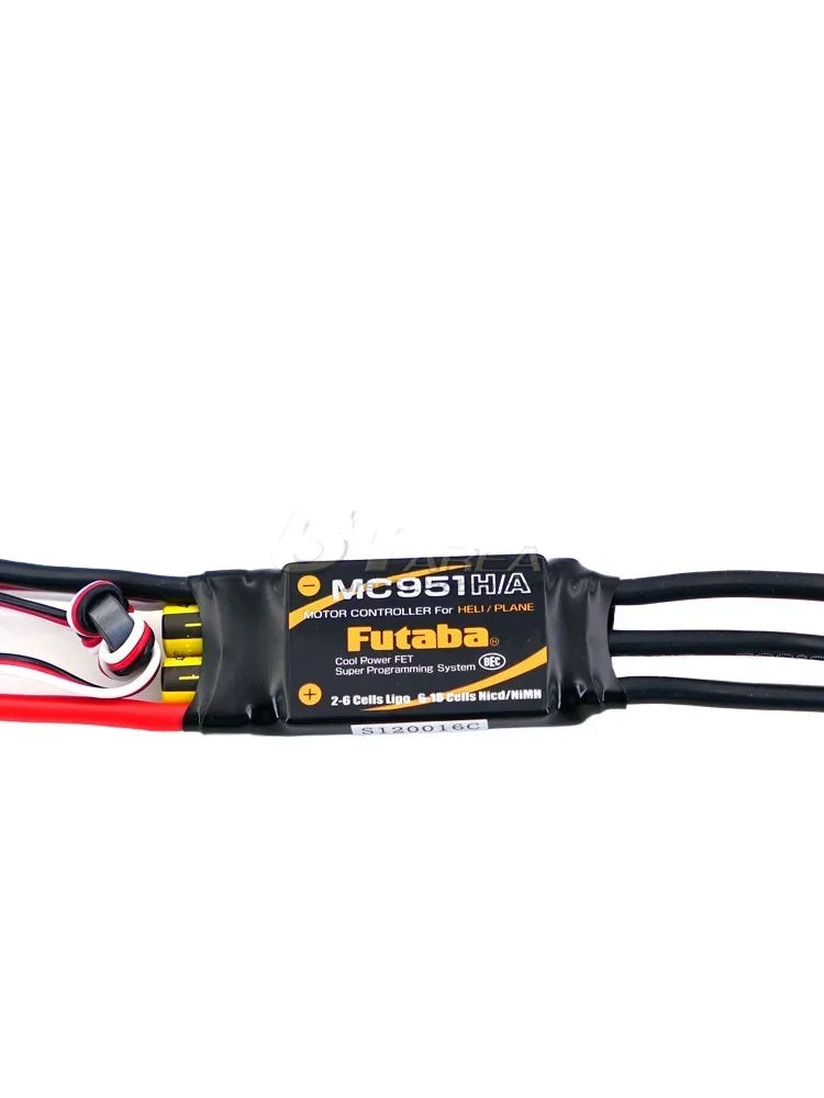 FUTABA MC951H/A ESC 50A Электронный регулятор скорости, бесщеточный ESC для вертолета 4502 thumbnail 2