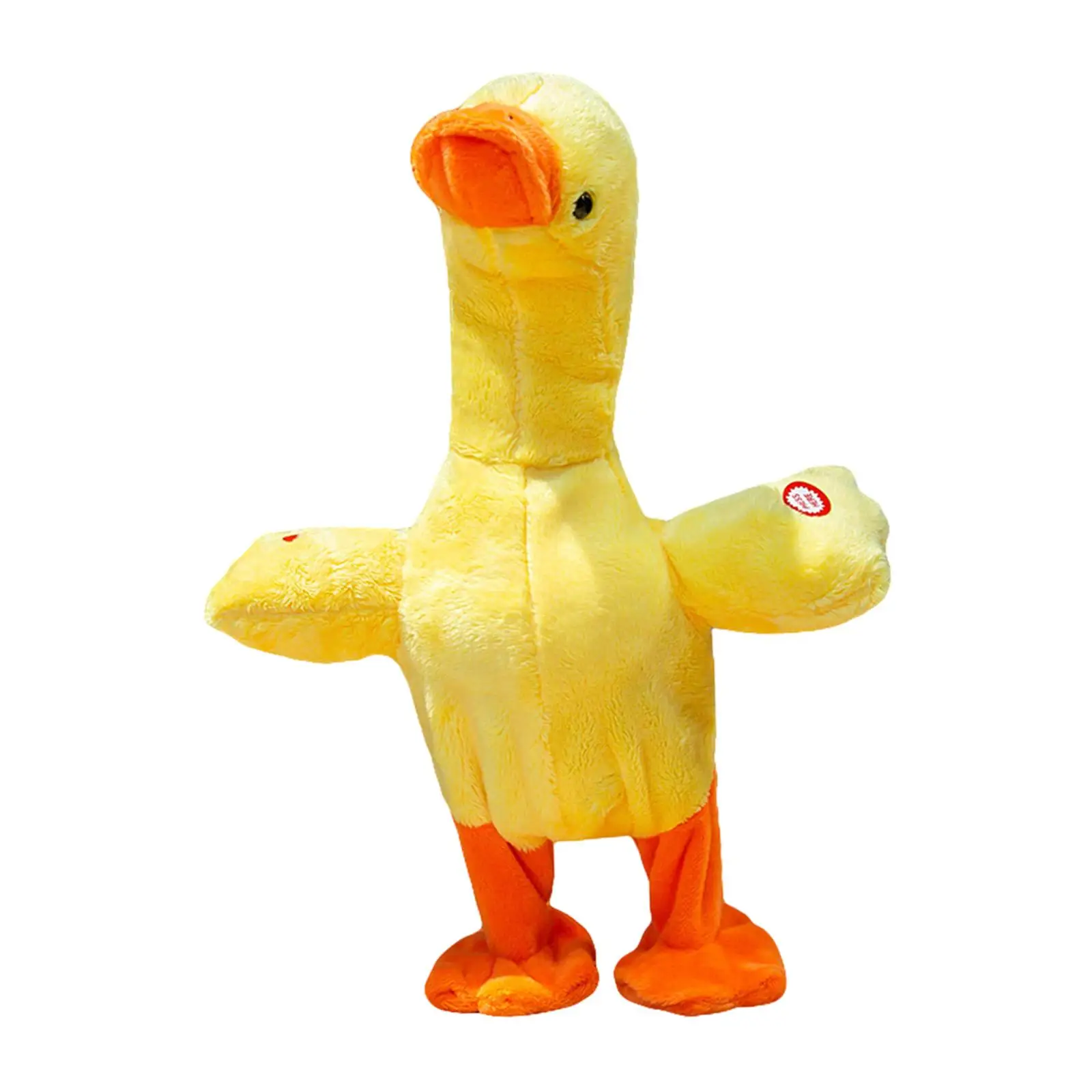 Talking Dancing Duck with 138 Songs Early Educational Toy Waddles and Quacks Electronic Interactive Duck for Companions Toy