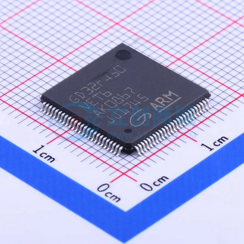 

GD GD32 GD32F GD32F450 VET6 GD32F450VET6 In Stock 100% Original New LQFP-100 Microcontroller (MCU/MPU/SOC) CPU